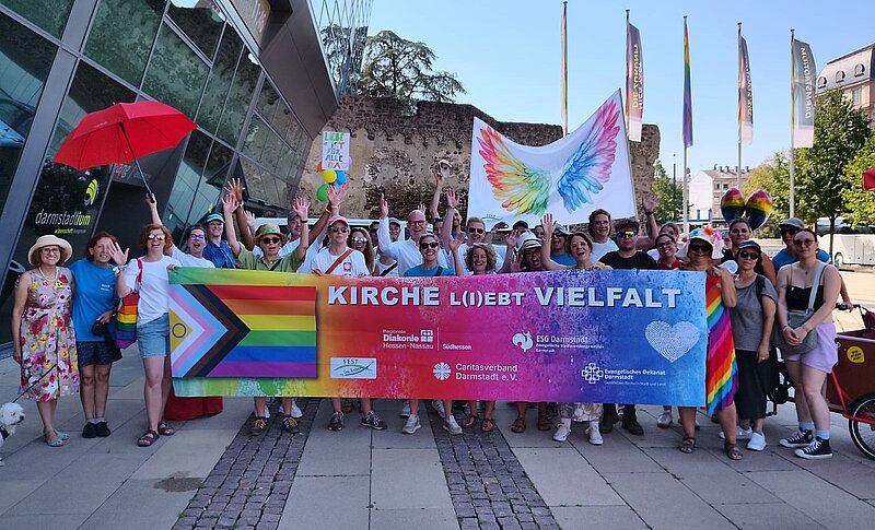 Was für ein großartiger Tag beim CSD Darmstadt!