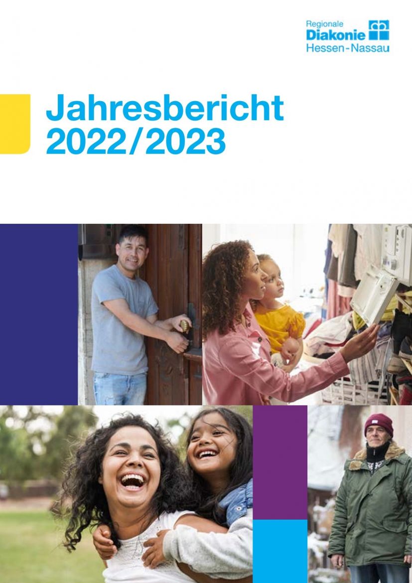 Deckblatt des Jahresberichts 2022/2023